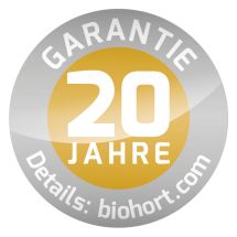 Biohort: 20 Jahre Garantie