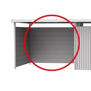 Rückwand für Seitendach
