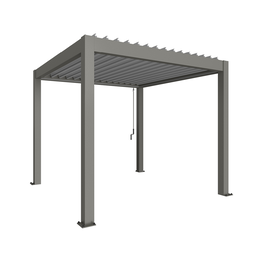 Pergola quargrau_Lam_Silber