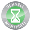 schnell montiert