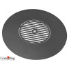 Grillplatte rund +: Ø 82 cm mit Grill Ø 40 cm (161,21 EUR)