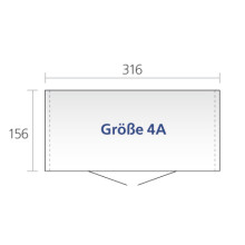 Biohort Gerätehaus Europa, Biohort Farbton: silber-metallic, Europa Größe: 316 x 156 (Gr. 4A)