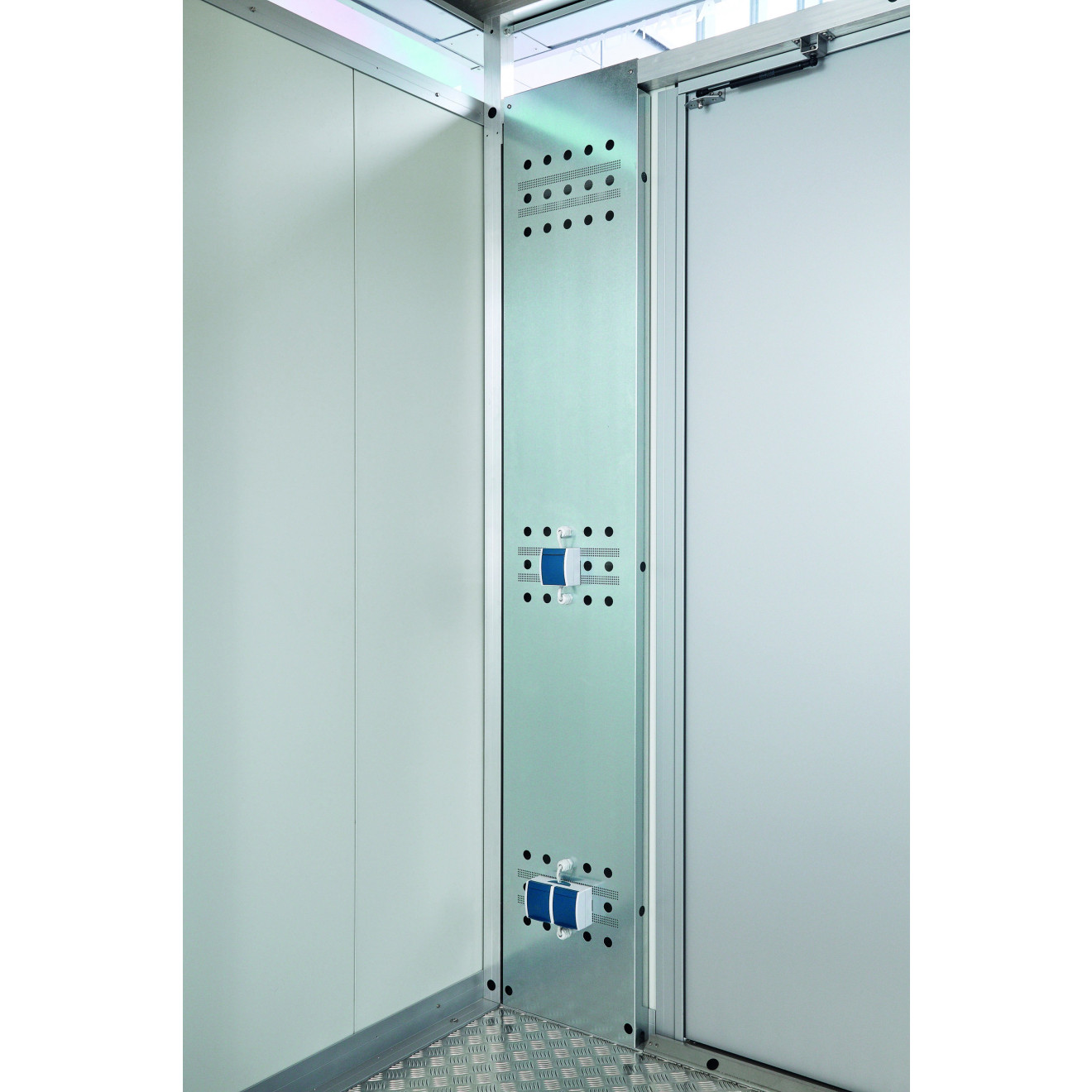 Elektropanel verzinkt