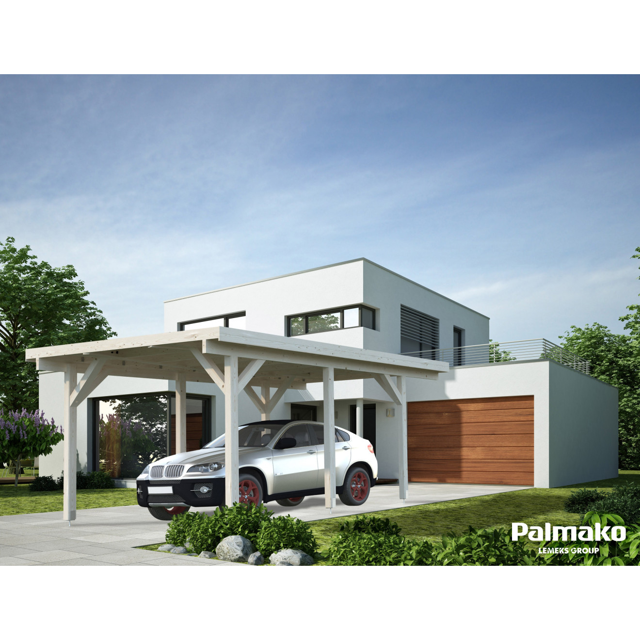 Einzelcarport Karl 11.7 Milieu