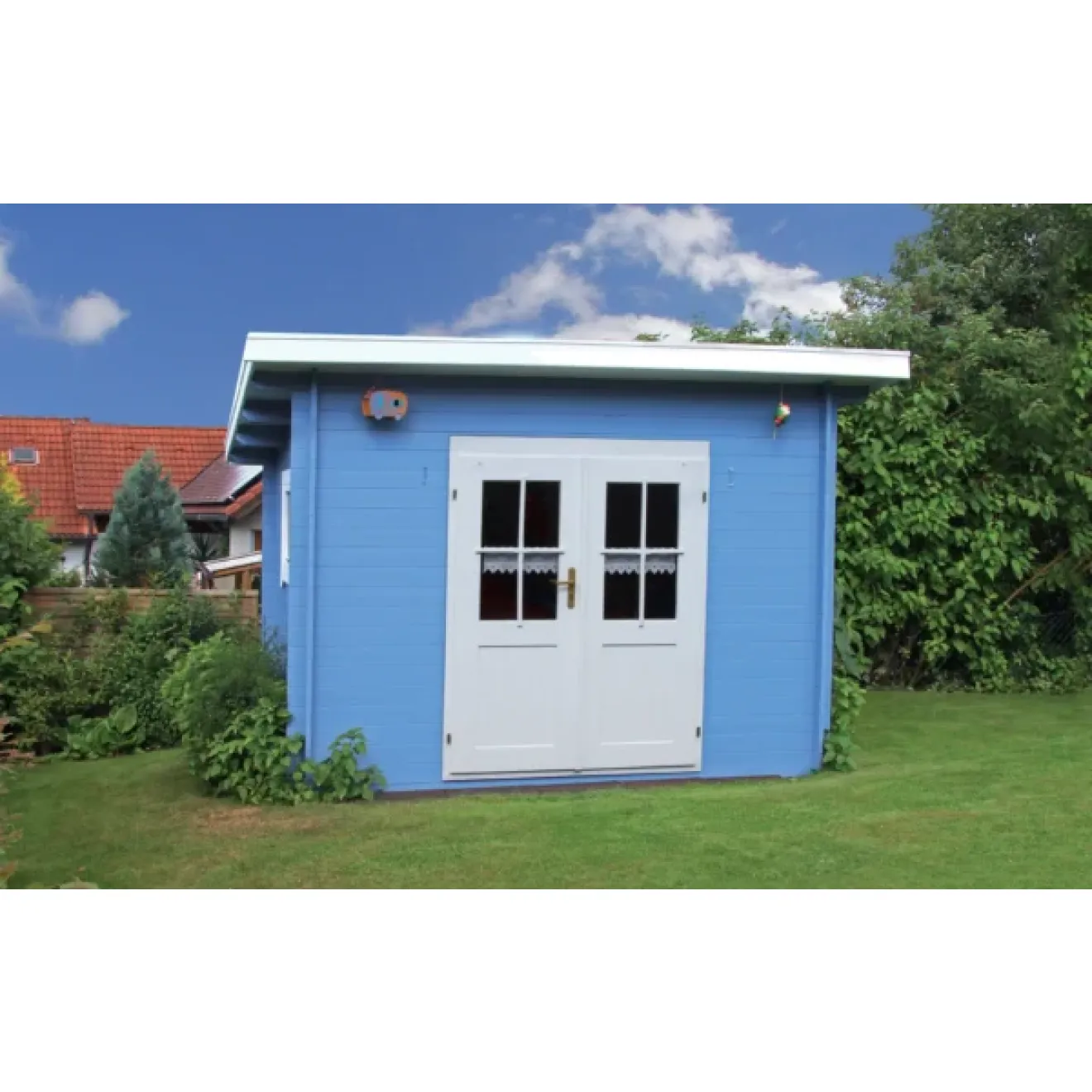 Gartenhaus mit Doppeltür 300 cm breit