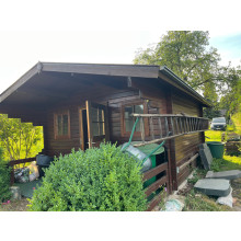 Gartenhaus von rechts