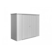 Geräteschrank 190 silbergarau-metallic