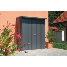 Woodstock mit Tür (dunkelgrau-metallic)