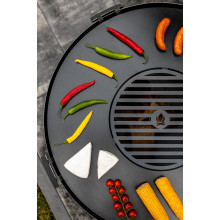 Feuerschale Palermo_XXL_mit Grillplatte