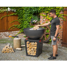 Santos mit Holzfeuer