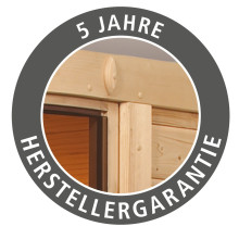 5 Jahre Herstellergarantie