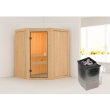 Systemsauna Faurin mit 9kW Saunaofen