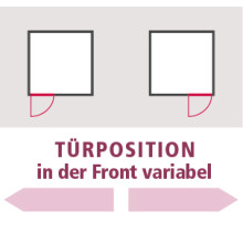 Türposition variabel