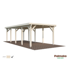 Einzelcarport Karl 23.1 transparent