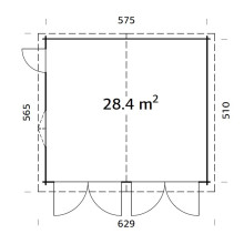 Roger 28.4 Holztor Grundriss