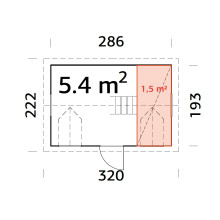 Marie 5.4 Grundriss