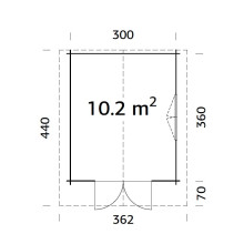 Sally 10.2 Grundriss