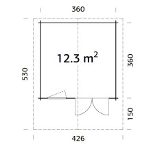 Sally 12.3 Grundriss