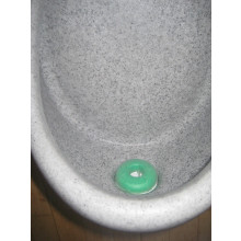 Urinal 30022 - Ansicht Membranverschluß und Tauschindikator