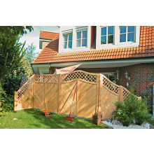 CLASSICO-Serie mit Rankgitter Douglasie 90 x 180 cm Rahmen 40/68 mm, Profilbretter 16/118 mm