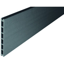 GOTLAND-Serie WPC-Steckzaunsystem Zaunlamelle 20 x 200 x 1795 mm Schiefergrau