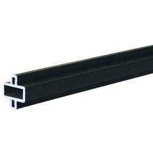 GOTLAND-Serie WPC-Steckzaunsystem Design-Zwischenleiste, 20 x 10 x 1795 mm, Aluminium ANTHRAZIT