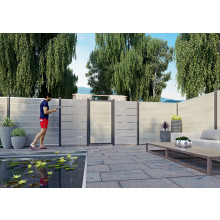 GOTLAND-Serie WPC-Steckzaunsystem Zaunlamelle 20 x 200 x 1795 mm SAND