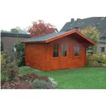 Gartenhaus mit Doppeltür und Fenster 380 cm breit