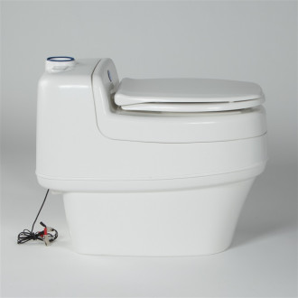 Trocken Trenn Toilette Kompostkloaufsatz Birke Holz Separett Privy 503 blau 